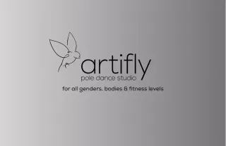 artifly pole dance studio logo